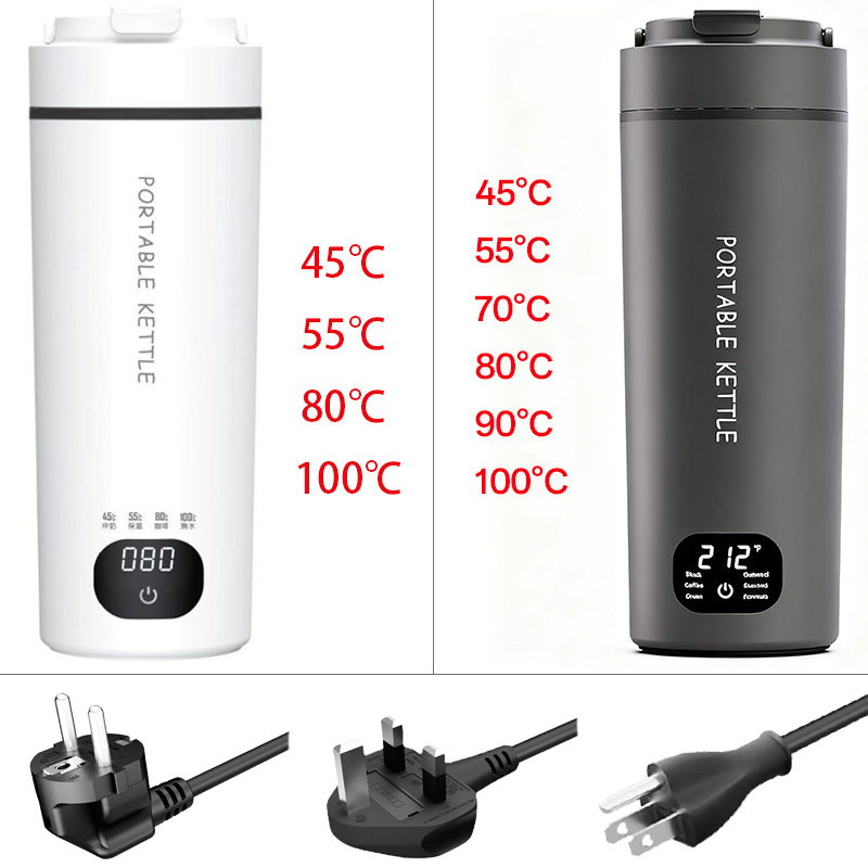 Electric Kettle Temperature Control - Botol Pemanas Listrik 4 6 Tingkat