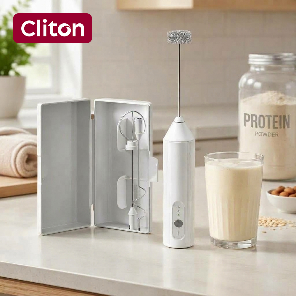 Electric Milk Frother Handheld - Pengocok Susu Elektrik USB Multifungsi Warna
