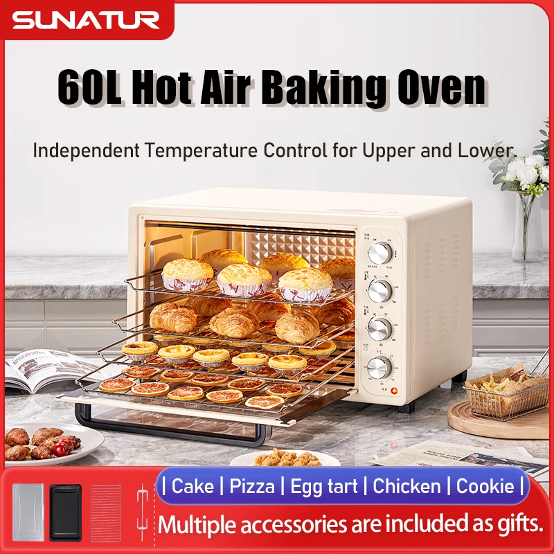 Small Appliances - Oven Sirkulasi Udara Panas SUNATUR 2200w,