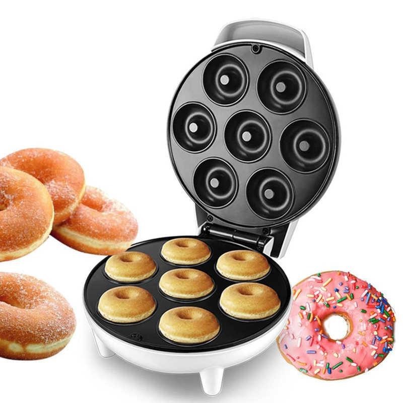 Mini Waffle Maker Machine - Pembuat Donat Elektrik Mini 1200W Mesin