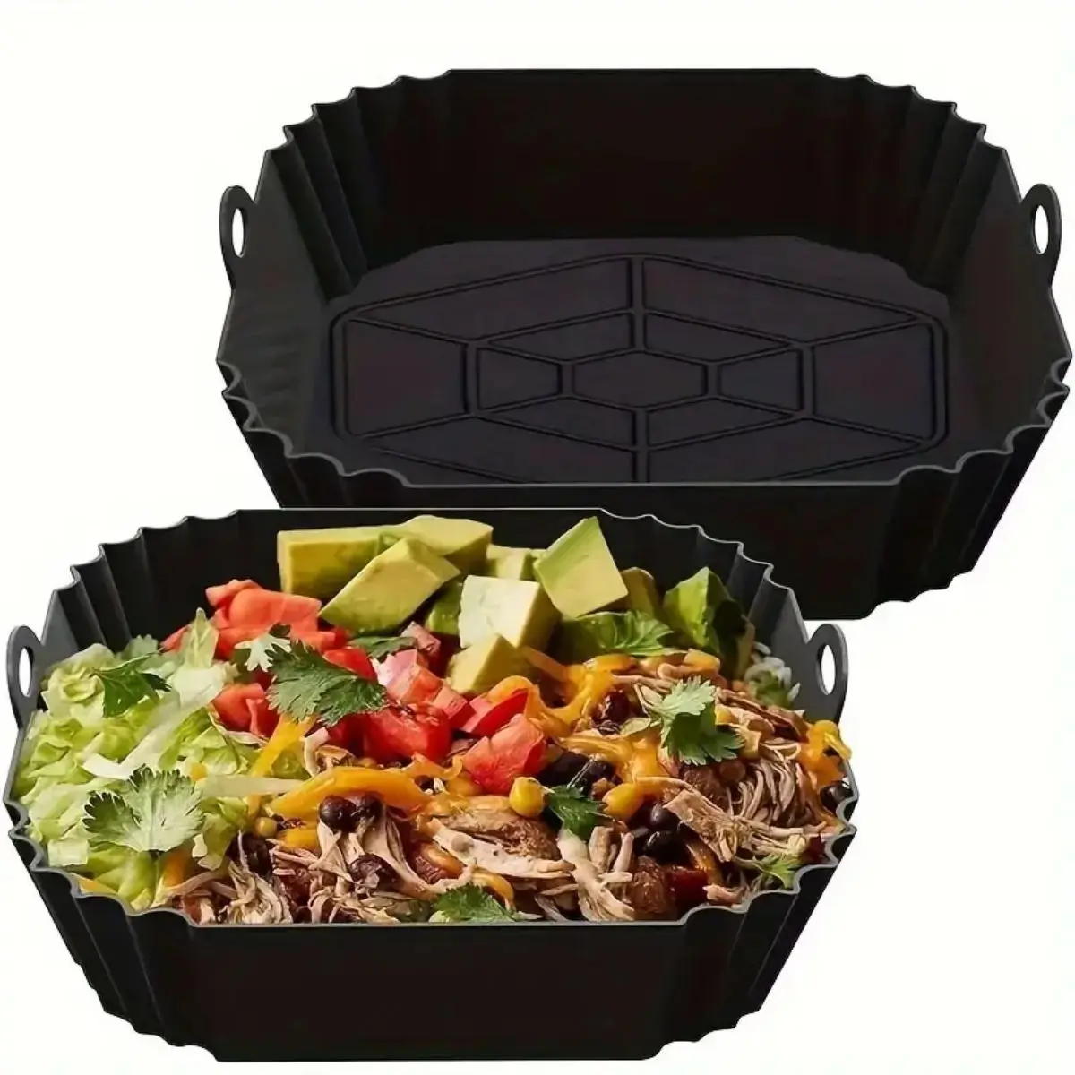 Panci Silikon Penggorengan Uda - Air Fryer Silicone Pot Liner ulasan dan harga