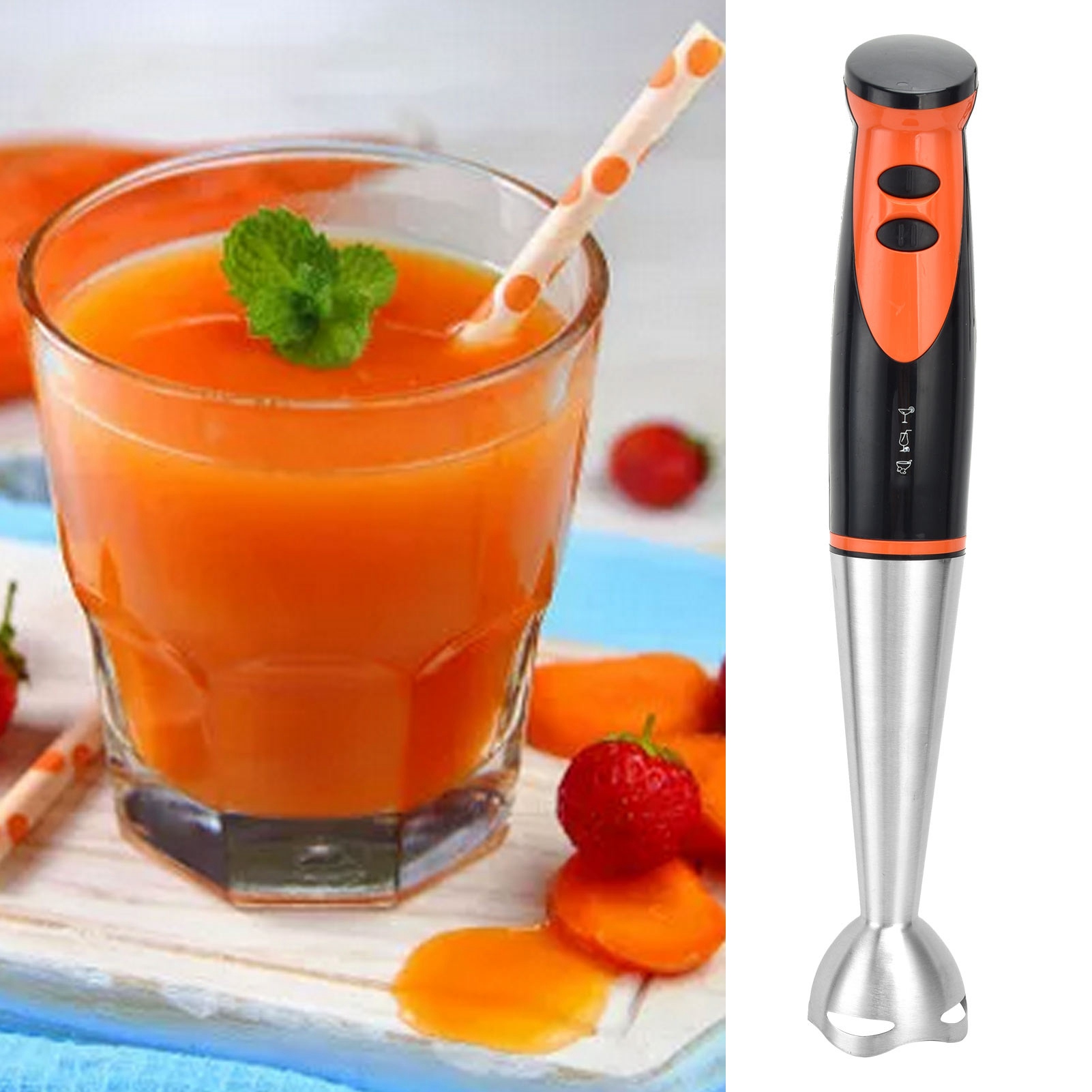 Blender Elektrik Pengaduk Maka - Immersion Hand Blender Set ulasan dan harga