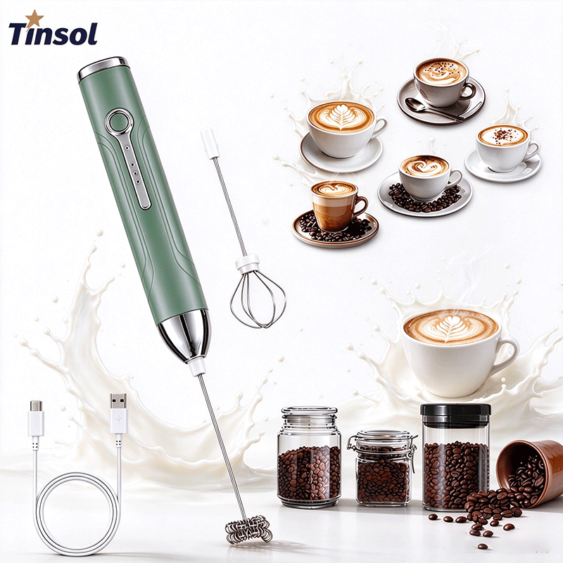 TINSOL Pengocok Susu Mini Tiga - Portable Blender Usb Rechargeable ulasan dan harga