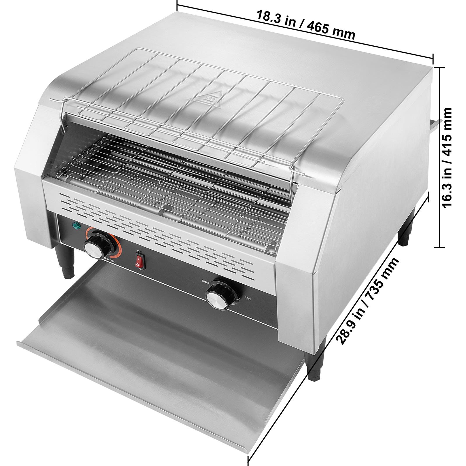 Mesin Pemanggang Roti Komersia - Kitchen Appliances ulasan dan harga