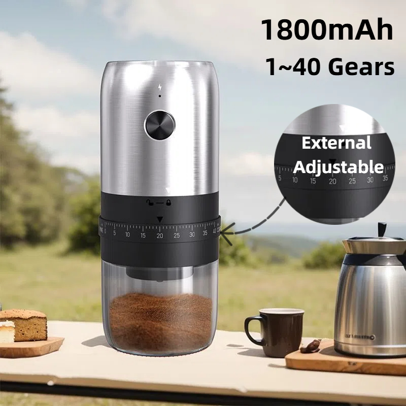 Penggiling kopi elektrik porta - Coffee Bean Grinder Electric ulasan dan harga