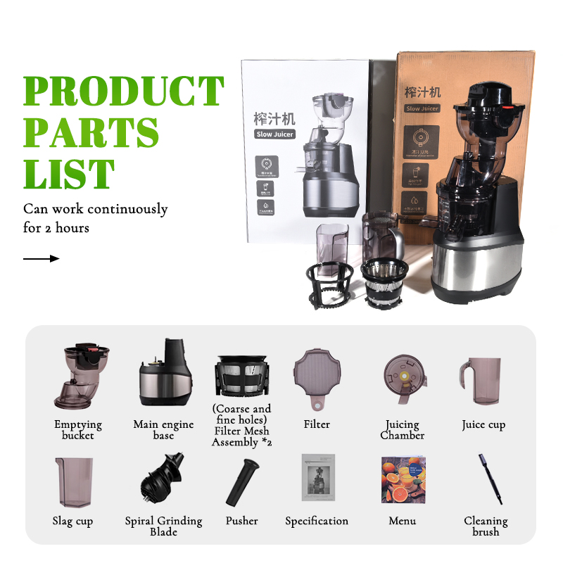 Alat Pembuat Jus Elektrik, Beb - Electric Slow Juicer Cold Press ulasan dan harga