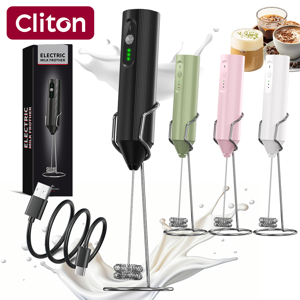 Alat Pembuat Buih Susu Elektri - Electric Milk Frother Handheld ulasan dan harga