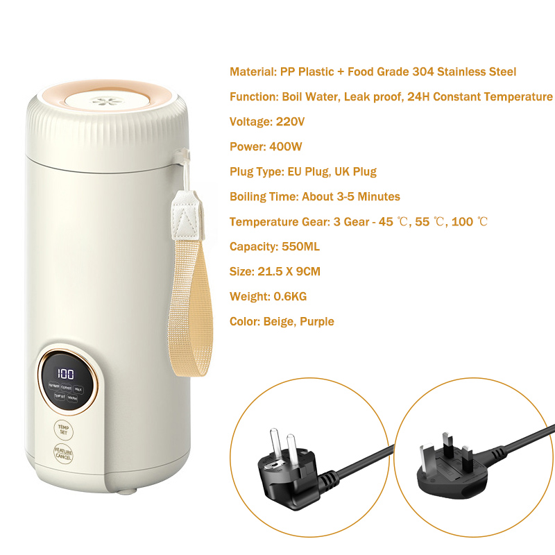 45 ℃   55 ℃   100 ℃   Botol Ai - Electric Kettle Temperature Control ulasan dan harga