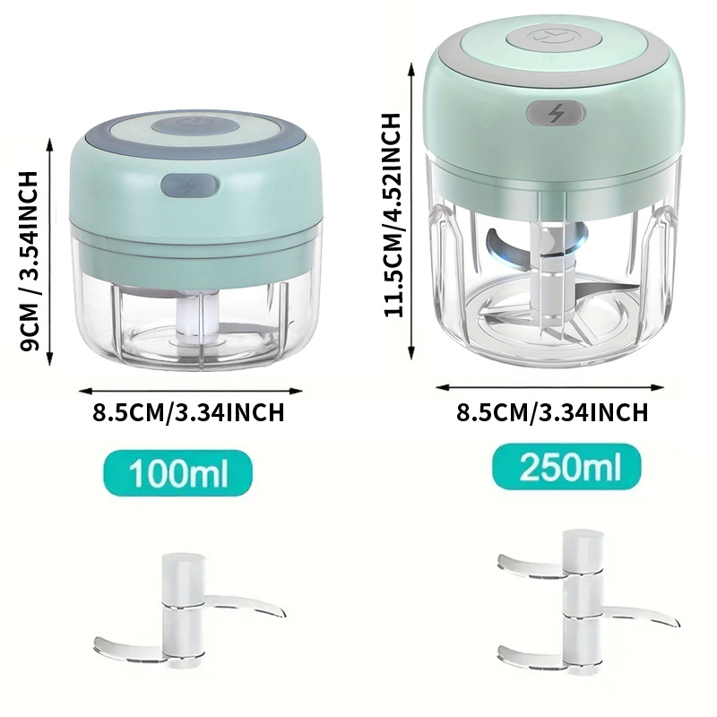 Alat Pemotong Bawang Putih Ele - Portable Blender Usb Rechargeable ulasan dan harga