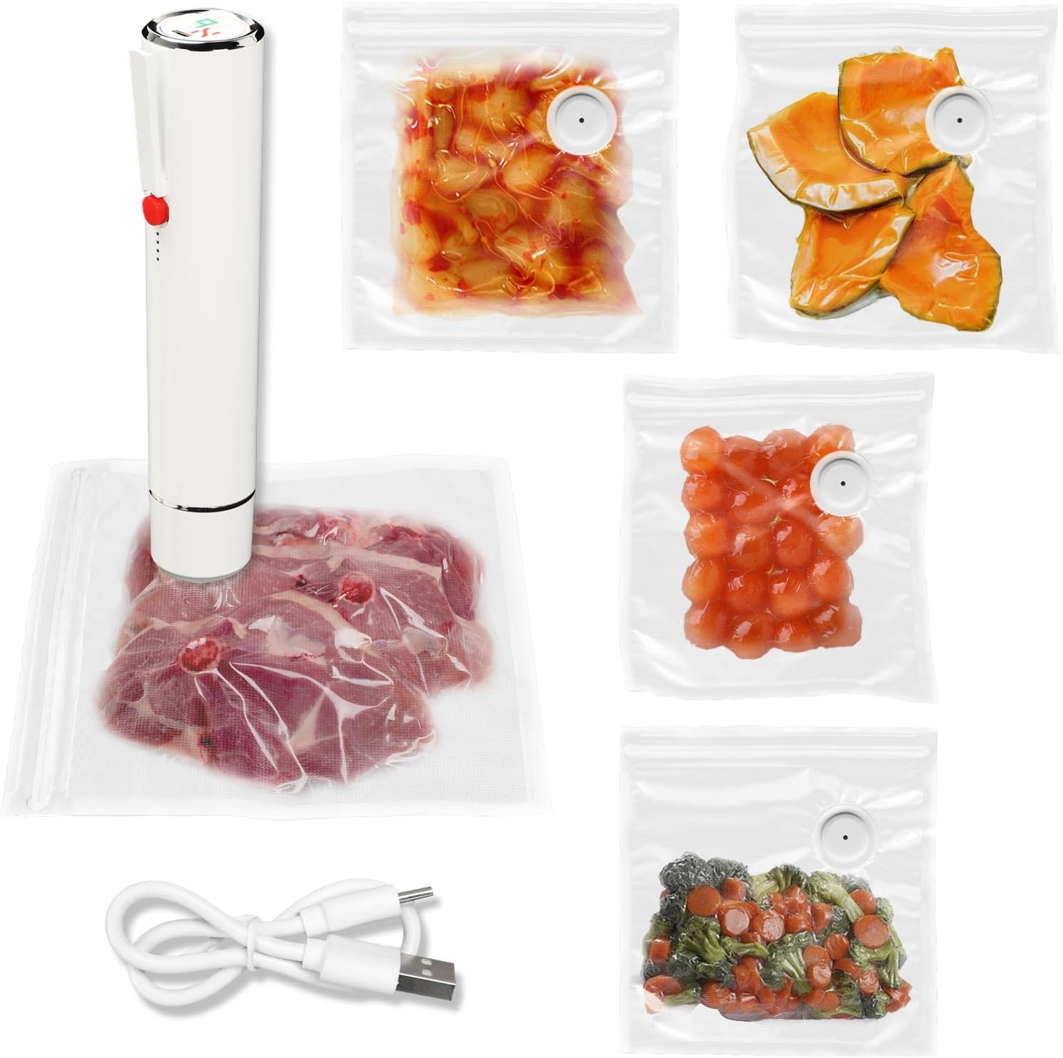 Mesin Penyegel Vakum Genggam d - Food Vacuum Sealer Machine ulasan dan harga